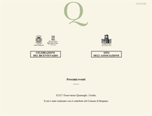 Tablet Screenshot of osservatorioquarenghi.org